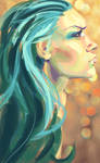 Speedpaint - Turquoise by kangel