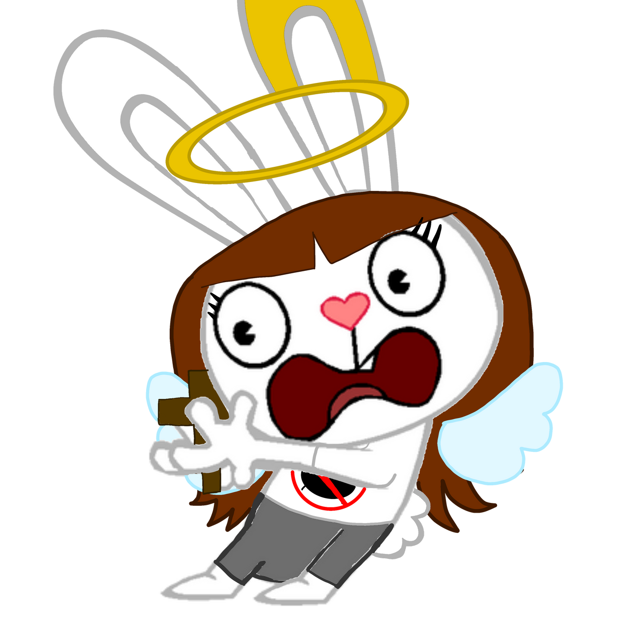 Me as HTF Style The White Rabbit Angel by dl5bd3ee2 on DeviantArt