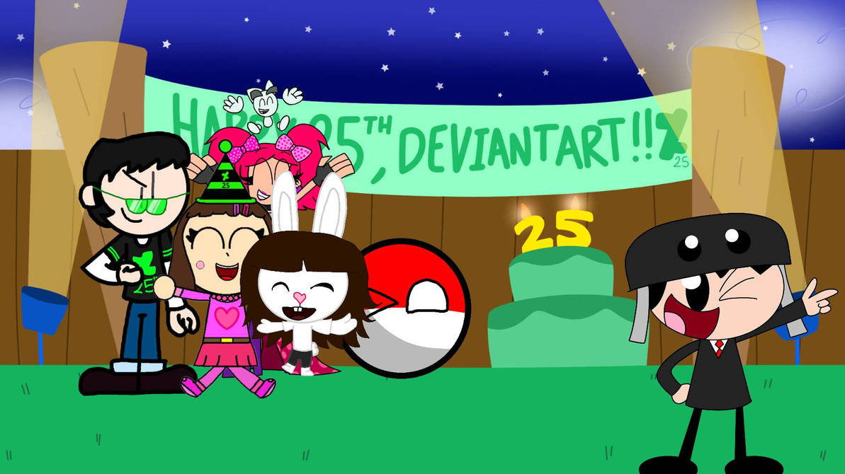 Random250 Deviantart Deviantart 25 Years Of Party (Collab) by dl5bd3ee2 on DeviantArt
