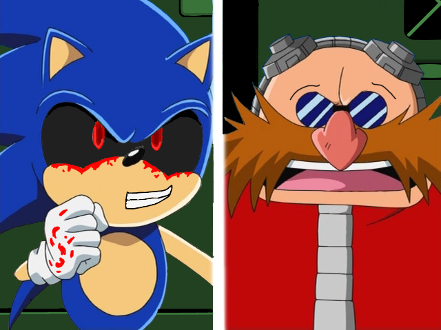 Sonic and Tails.exe in subconscious mind by MattSpriteMaster on DeviantArt