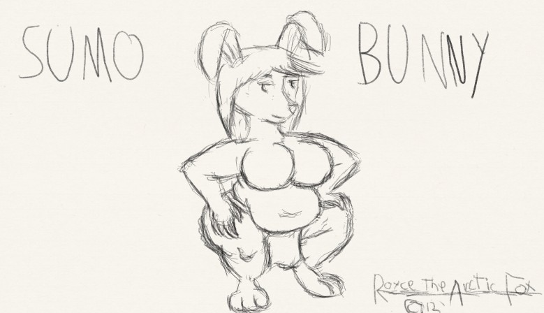 Fat bunny week on FA: Sumo bunny