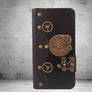 iPhone 6/6S Black Leather Folio Wallet Case