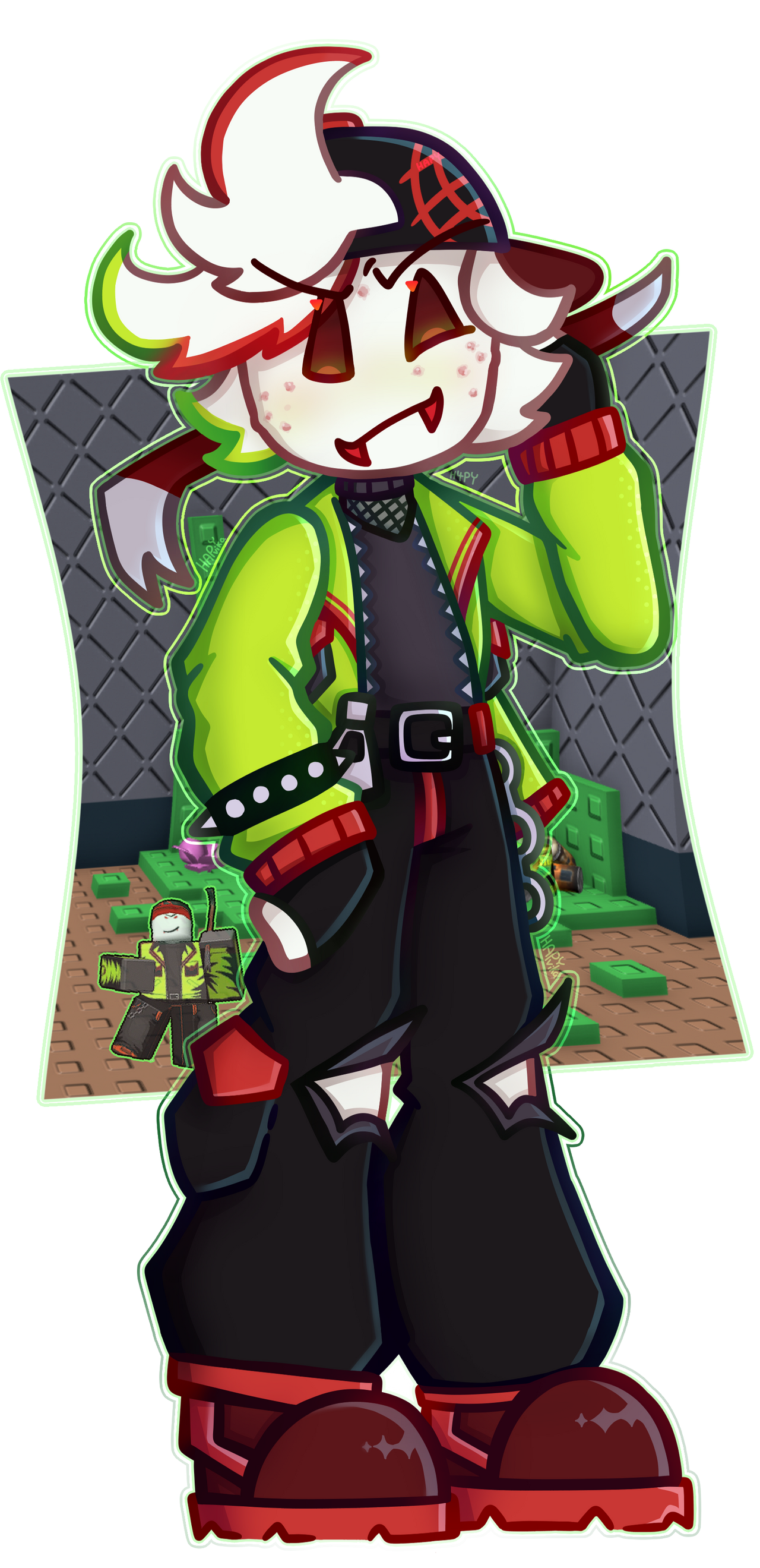 GRIEFER FROM THE HIT GAME BLOCK TALES By Hapyvika On DeviantArt griefer-from-the-hit-game-block-tales-by-hapyvika-on-deviantart