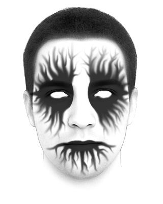 Corpsepaint design by PlagueJester on DeviantArt