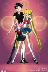 Mamoru Usagi and Chibiusa