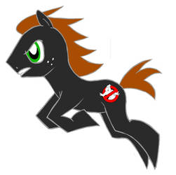 Tex The Ghostbuster pony