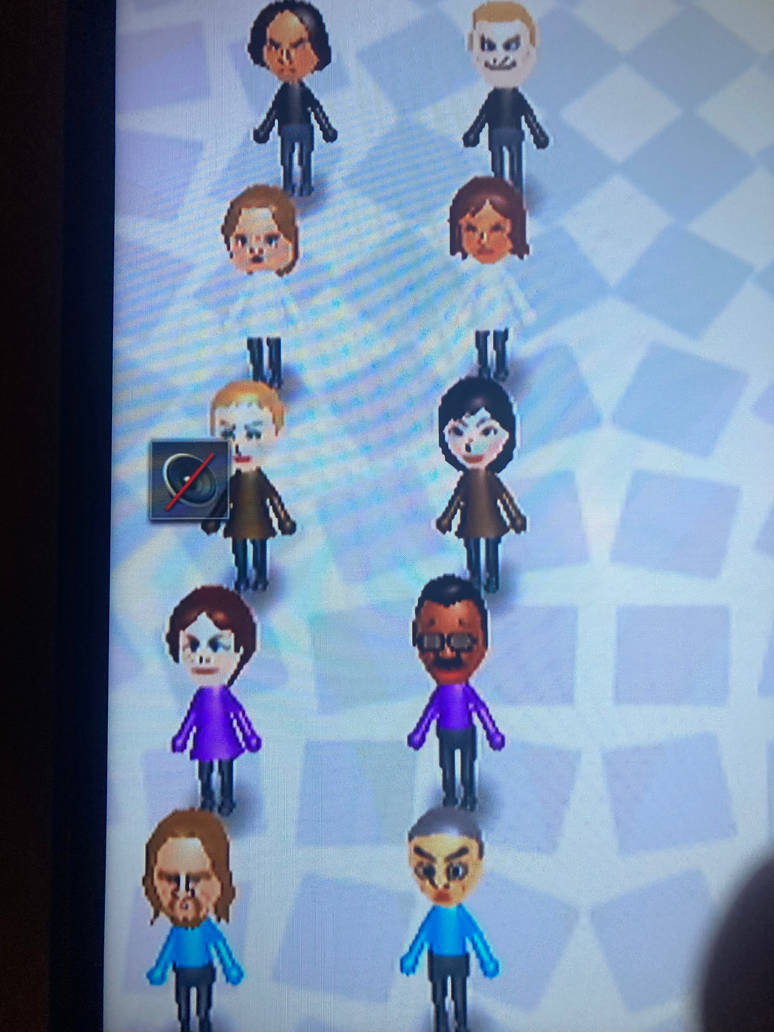 All 100 CPU Miis on the Mii Channel (+My Wii Mii) by GunnarOfBrookhaven ...