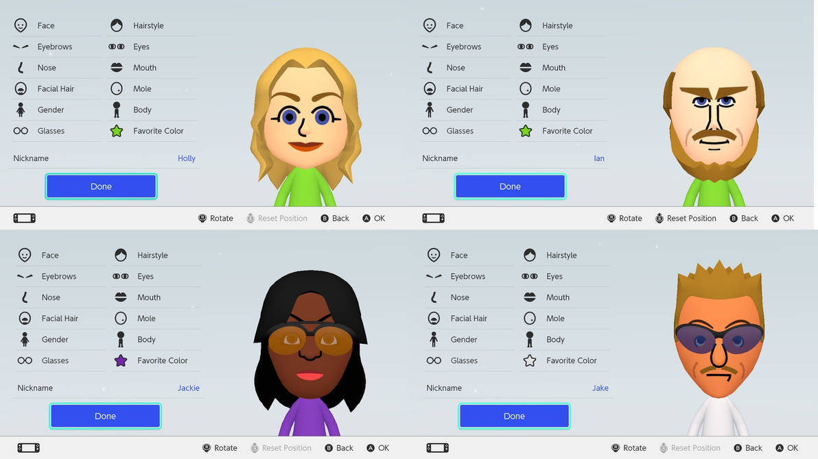 My Alternate Designs For The Miis Part 10 by GunnarOfBrookhaven on ...