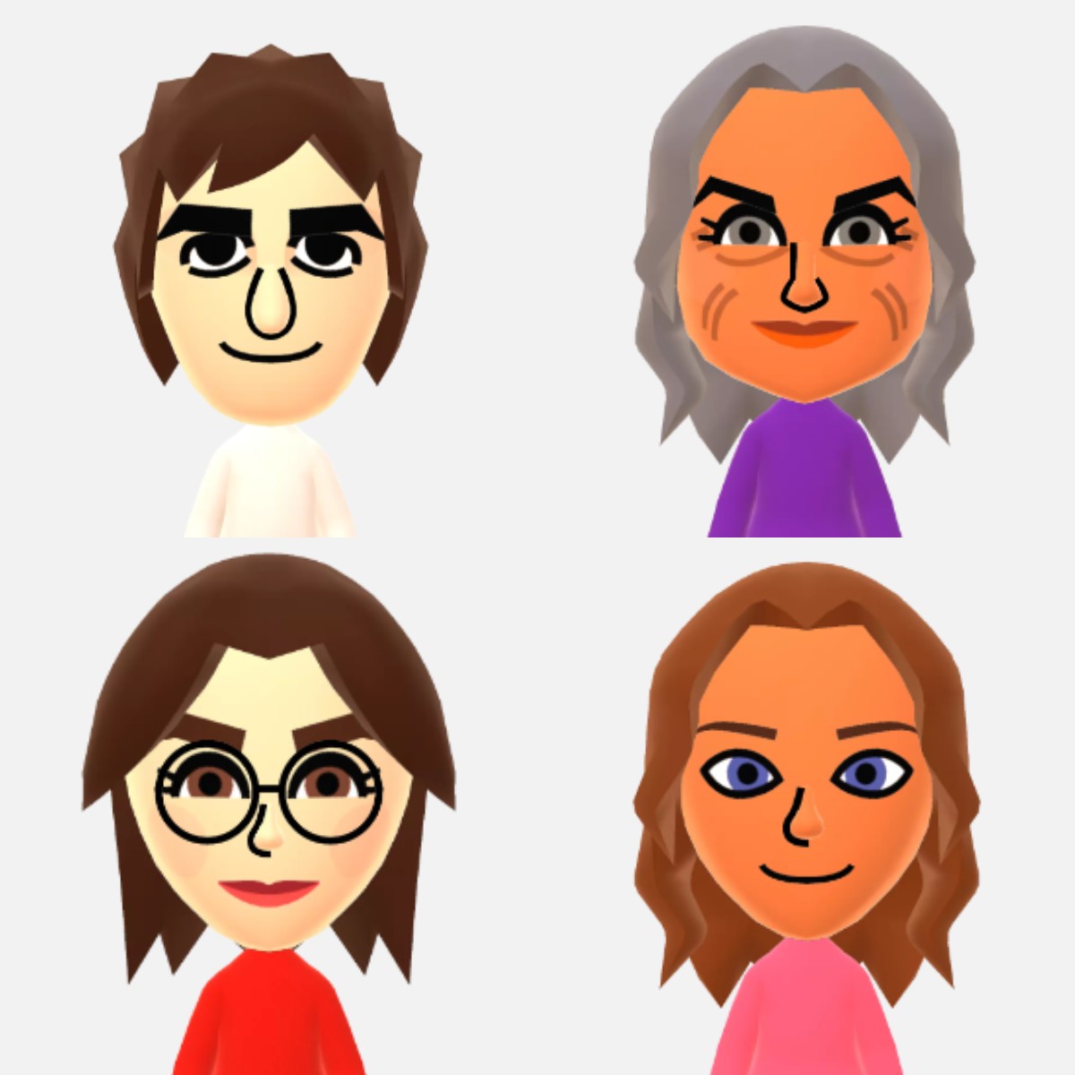 Wii U Miis Wii Version Pt. 2 by GunnarOfBrookhaven on DeviantArt