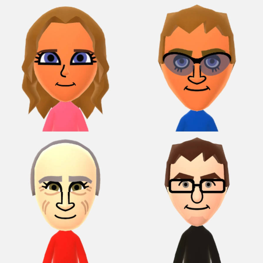 Wii U Miis Wii Version Pt. 3 by GunnarOfBrookhaven on DeviantArt