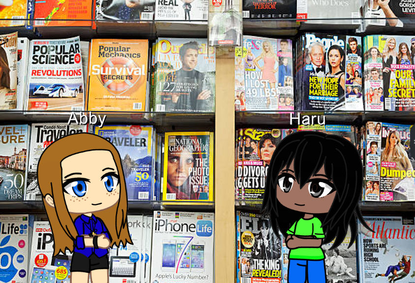 Looking at Magazines by GunnarOfBrookhaven on DeviantArt