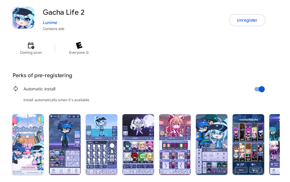 Gacha Life 2  App Price Drops