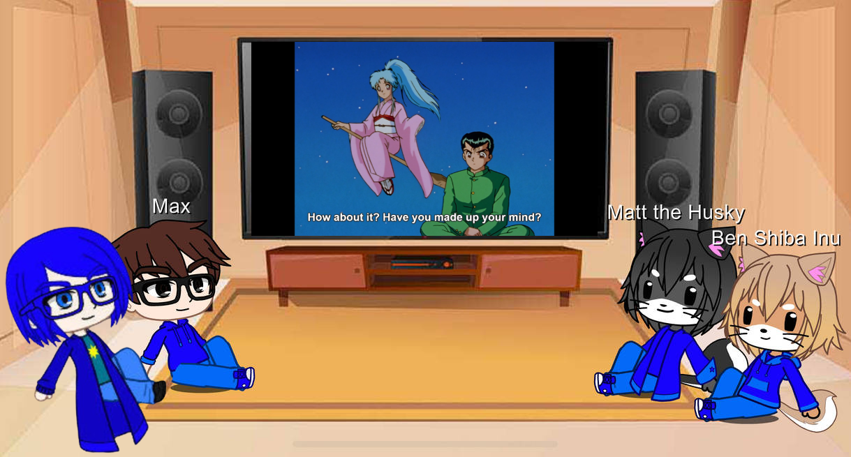 Tux Max Tux, Max, Matt, and Ben Watch Yu Yu Hakusho (1992) by ...