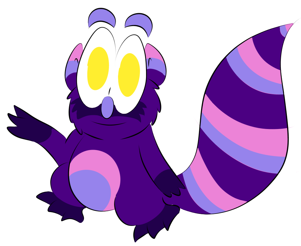 Indigo Racoon Pointing Indigo the Raccoon by NightNightLight on DeviantArt