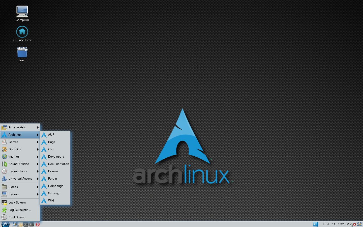 Arch Linux Wallpaper Deviantart