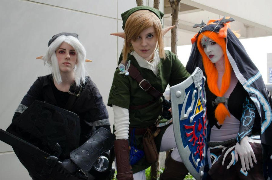 Link, Midna, And Dark Link