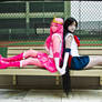 Sailor Scout Marceline and Sailor Scout Bubblegum