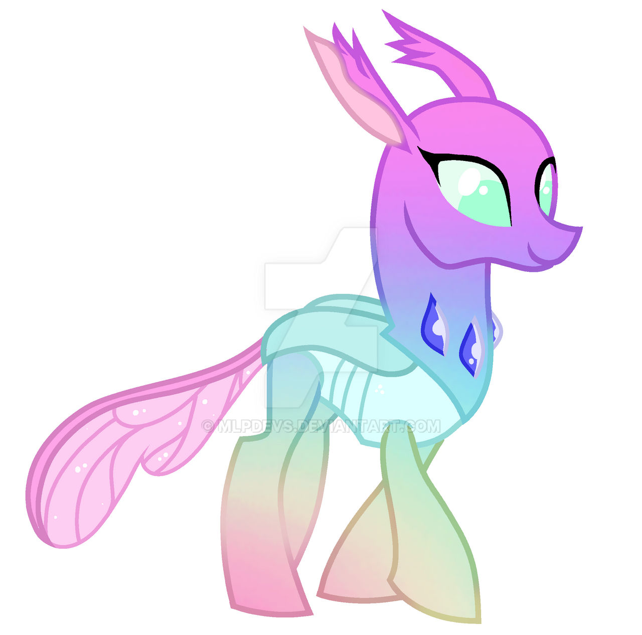 MLP Reformed Changeling Adopt by MLPDevs on DeviantArt