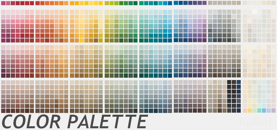 Full Color Palette by kurai010evy on DeviantArt