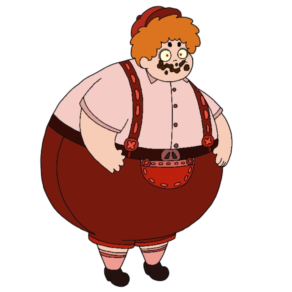Augustus Gloop (new design) by TimWonka on DeviantArt