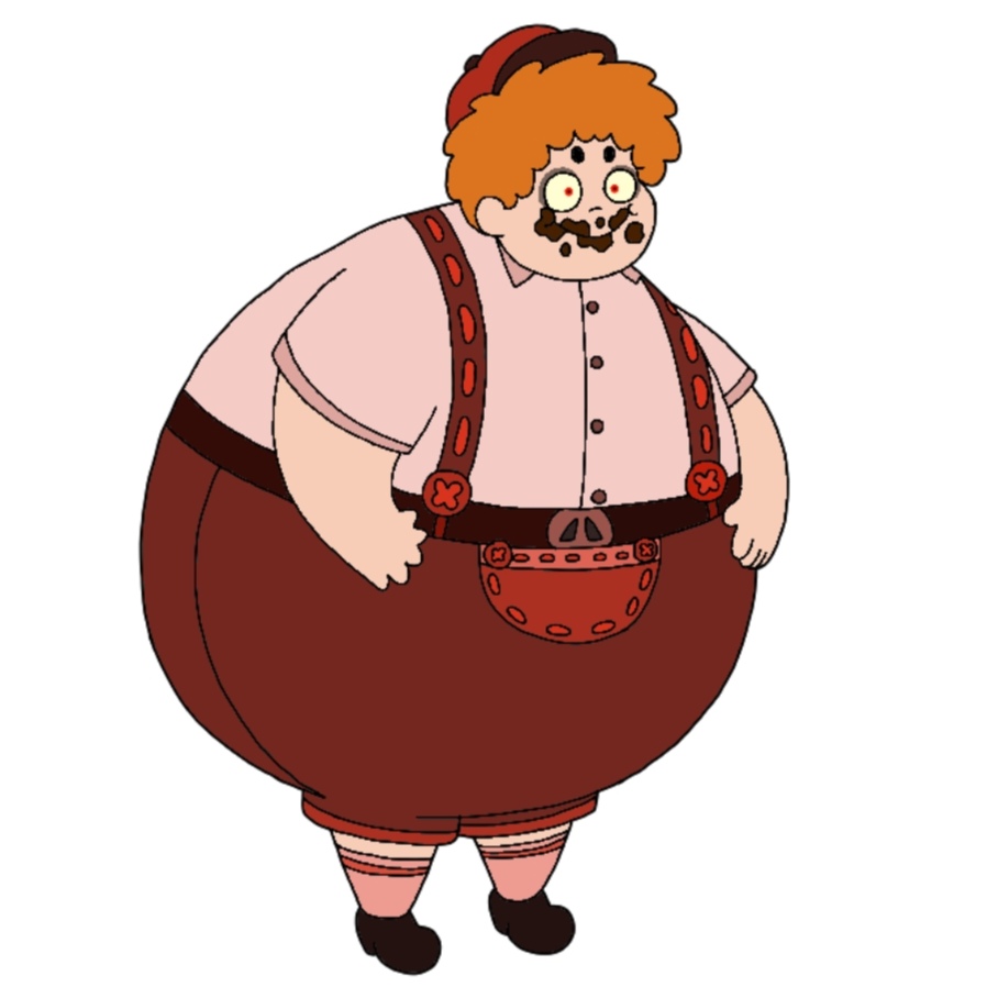 Augustus Gloop (new design) by TimWonka on DeviantArt