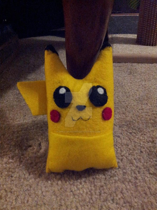 Pikachu (Front View) by BrilliantCynic on DeviantArt