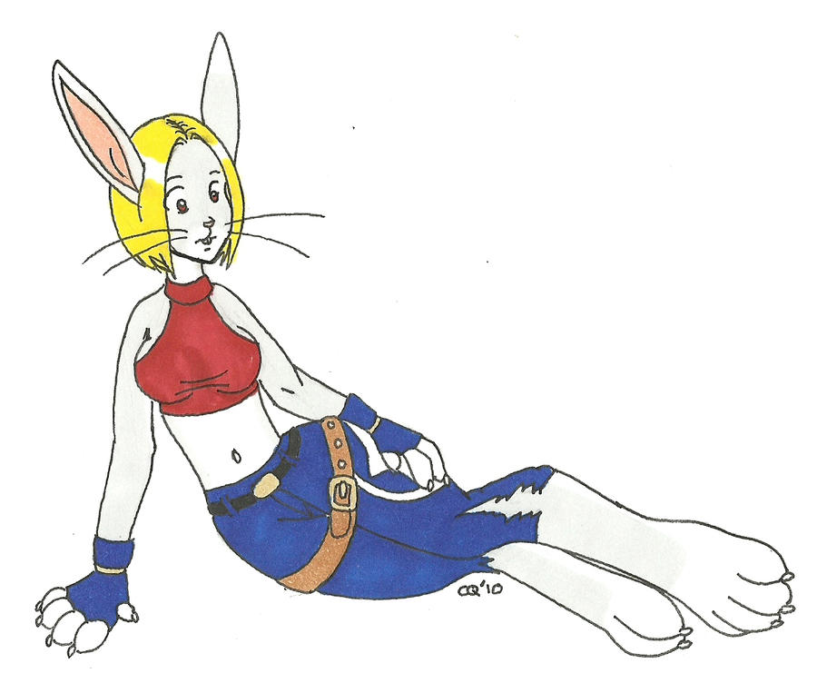 Blue Rabbit Deviantart Blue Bunny? by cqmorrell on DeviantArt