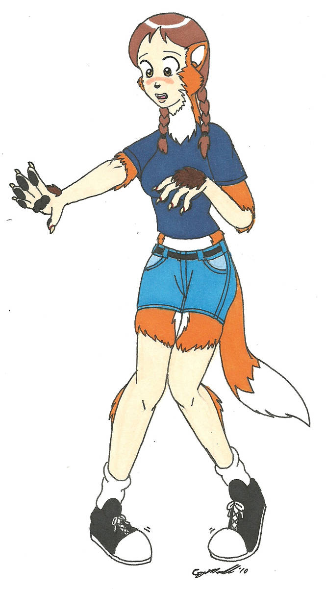 Random fox TF by cqmorrell on DeviantArt
