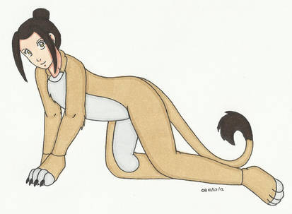 Halloween 2012: Azula as Zira