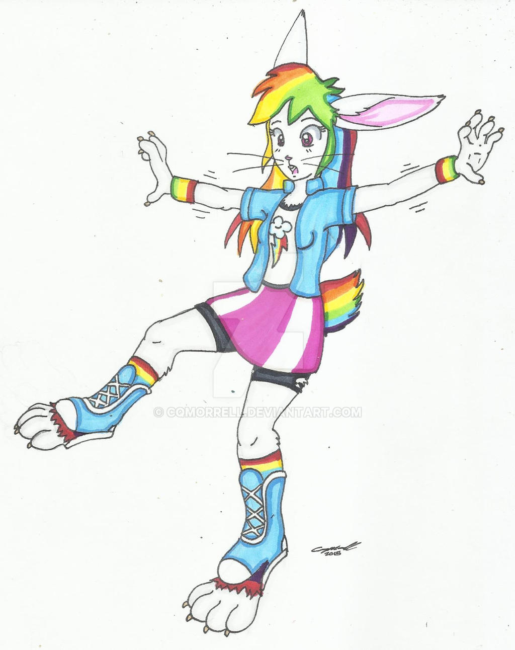 Dash The Rabbit Deviantart Rabbit Dash by cqmorrell on DeviantArt