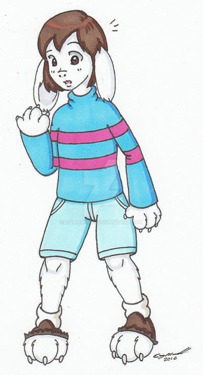 Frisk Dreemurr by cqmorrell on DeviantArt