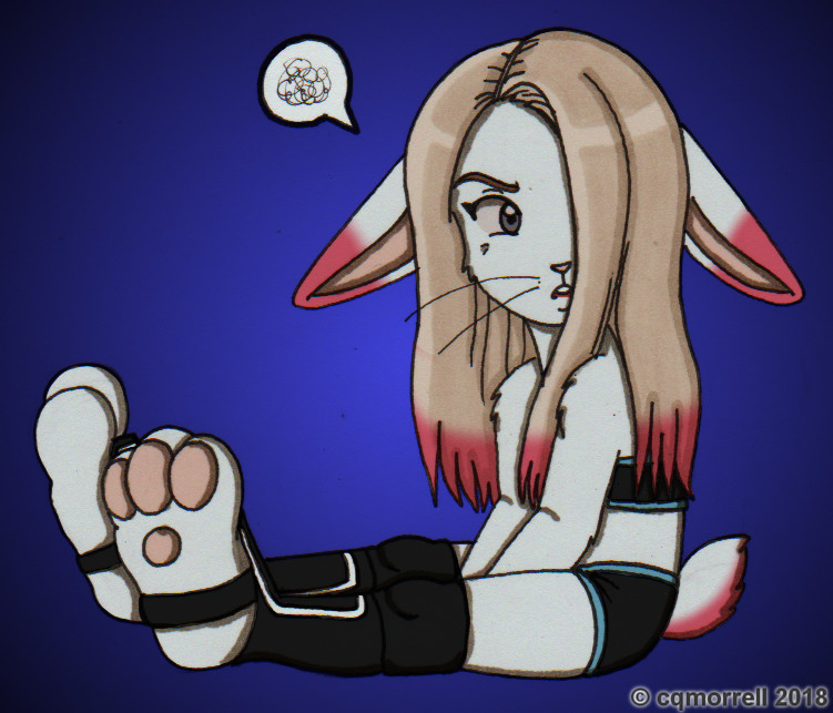 Bitty bratty Backlash bunny