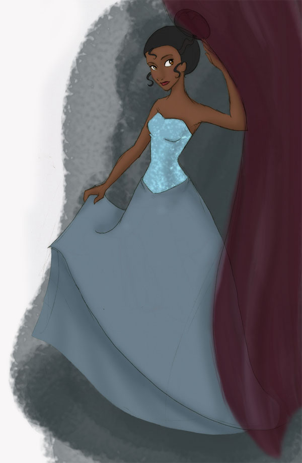 Princess Tiana - colored