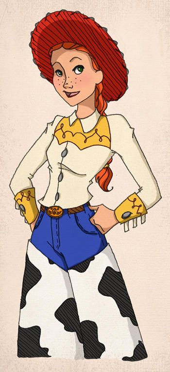 Jessie, the yodelin' cowgirl by scaragh on DeviantArt