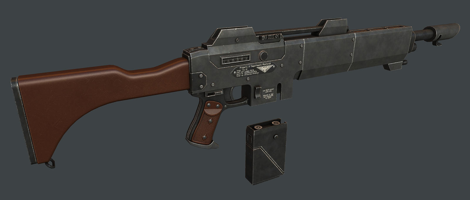 40k Flashlight 40k Lasgun by T2Gibbon on DeviantArt