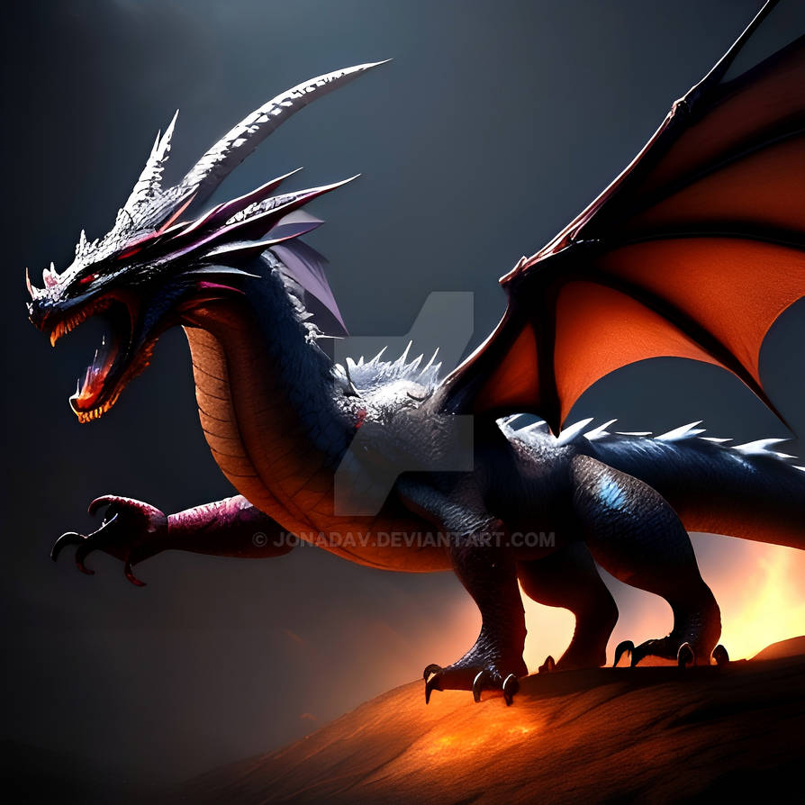 The Dragon Guardian Of The Sacred Valley by JonaDav on DeviantArt