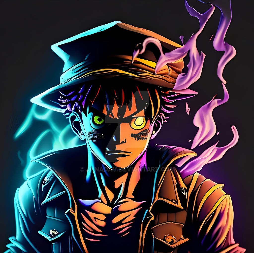 One Piece Black Luffy by JonaDav on DeviantArt