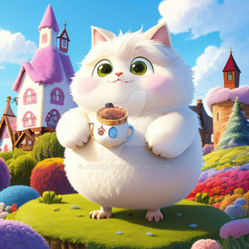 Gabbys Dollhouse Cakey Cat Png Render by GruYDruAmarillo on DeviantArt