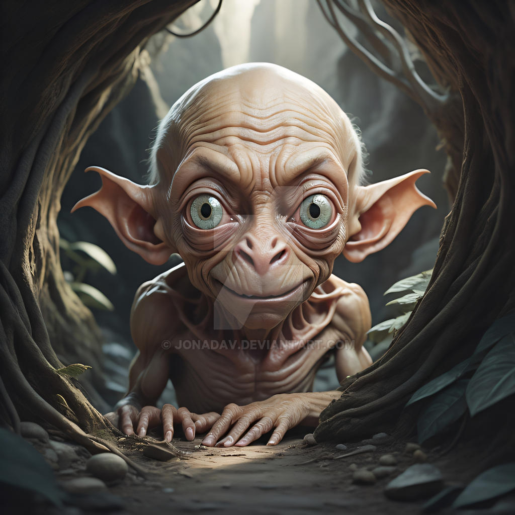The Hobbit - Gollum by christopherbarton on DeviantArt