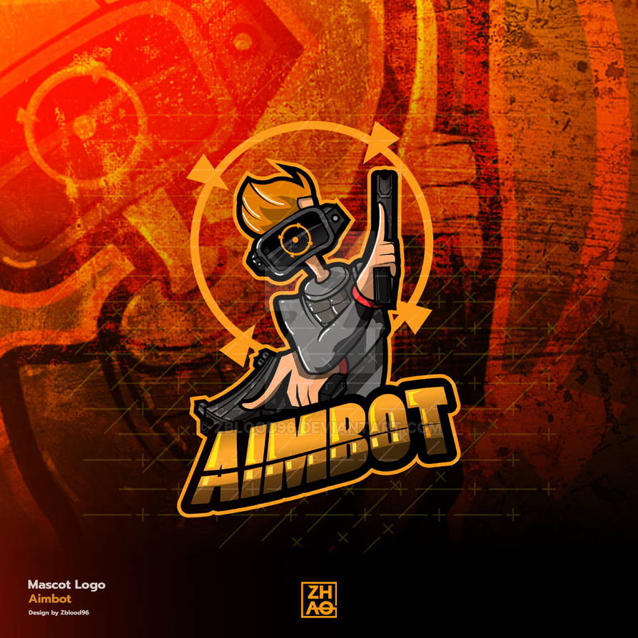 Aimbot Design Aimbot a Mascot logo commission by zblood96 on DeviantArt