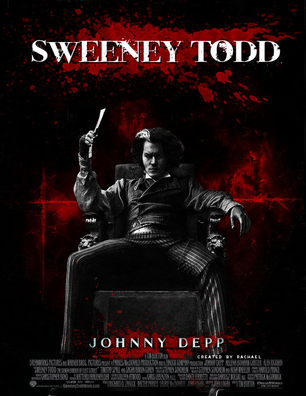 Sweeney Todd Movie Poster by forattvinna on DeviantArt