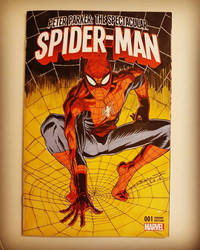 Spider-Man Blank Cover Art