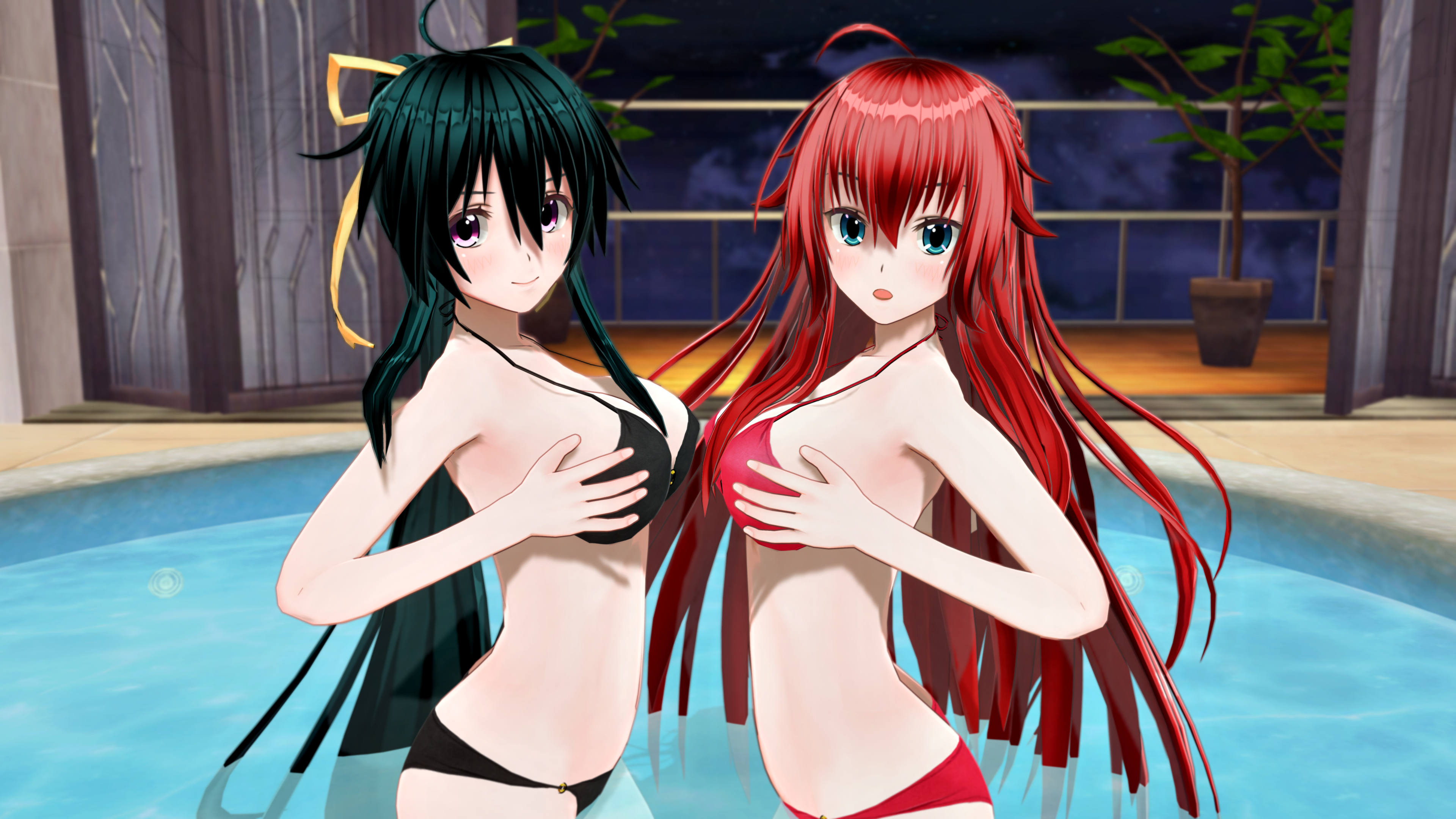 Highschool DxD - Rias and Akeno