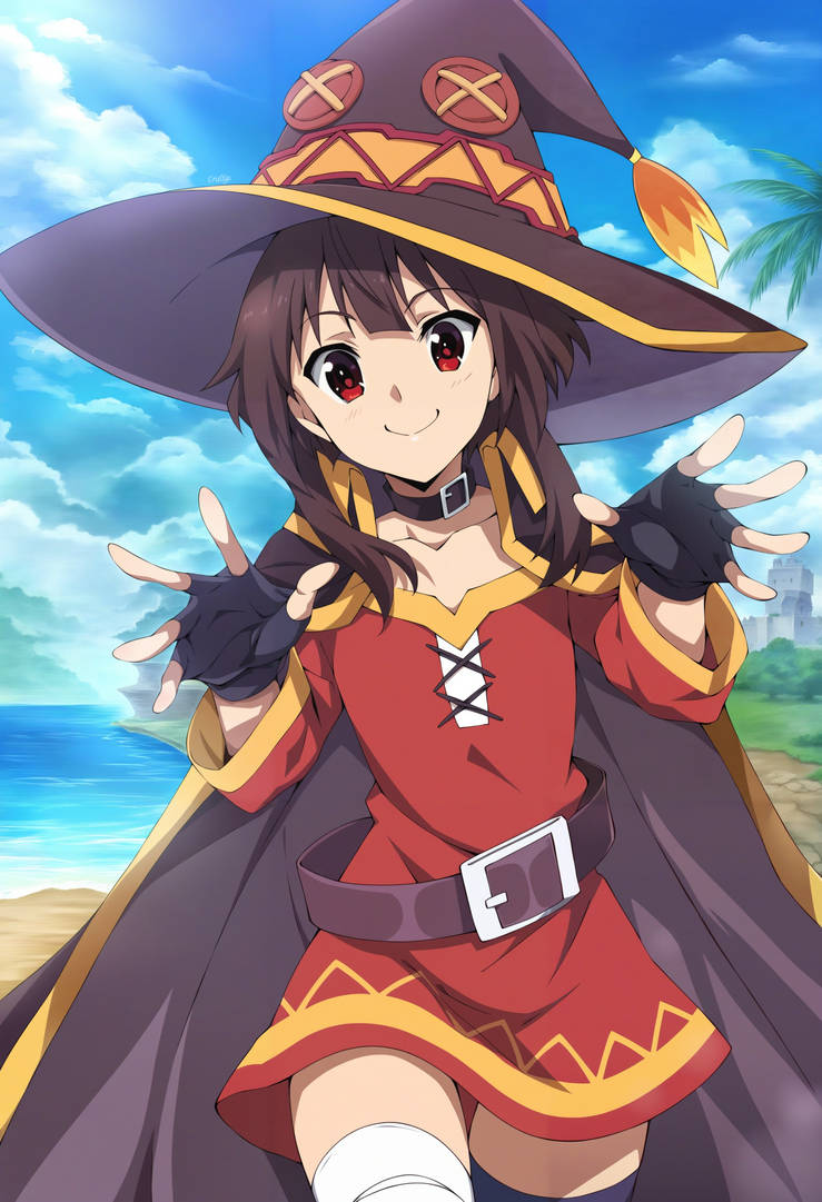 Meguminb Megumin by Crullix2016 on DeviantArt