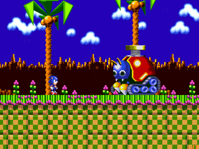 Sonic Chaos (Remake)  Clássico do Master System no estilo do