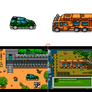 NES Jurassic Park Reimagined - JP2 Vehicles