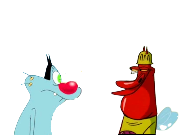 Oggy and The Red Guy by Huysuzman on DeviantArt Oggy and The Red Guy by Huysuzman on DeviantArt