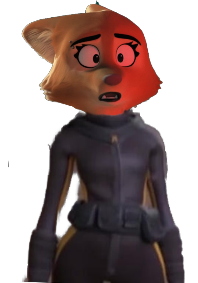 Diane Foxington custom render by LatexLizard21 on DeviantArt