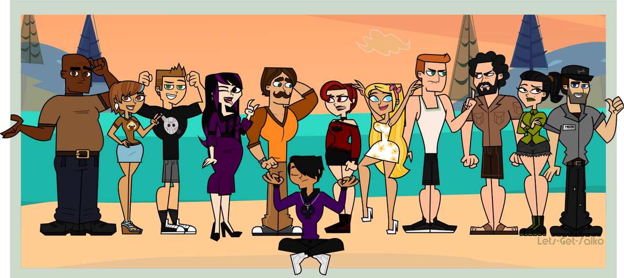 onyx on X: FULL VIEW OF THE NEW TOTAL DRAMA ISLAND CAST + THEIR NAMES 😳   / X