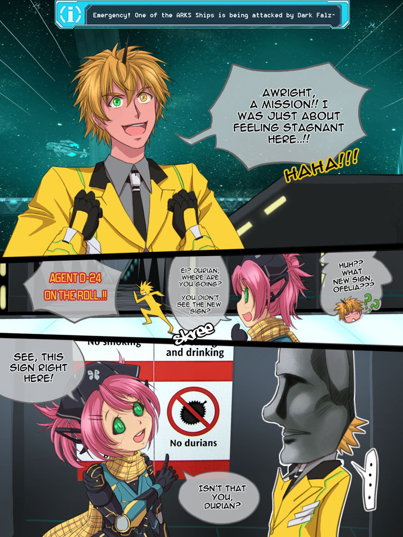 PSO2 : NO DURIANS ALLOWED by Zue